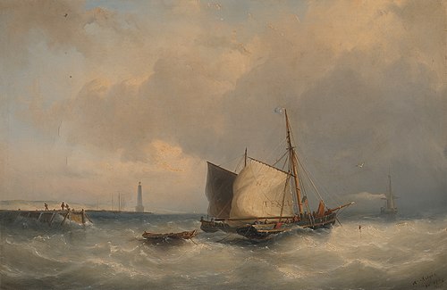 Woelig Water, 1869, Nicolaas Riegen