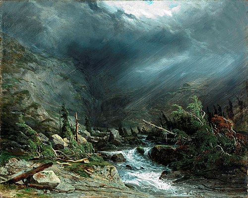 Les Environs de Cluses, 1810, Pierre-Louis De la Rive