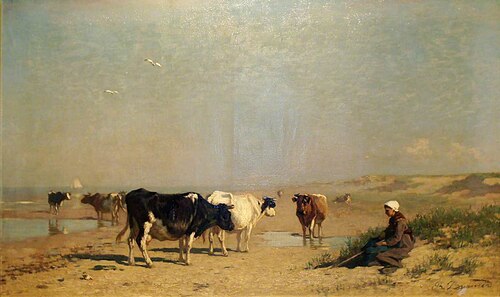 Cattle on the Seashore, , Richard Burnier