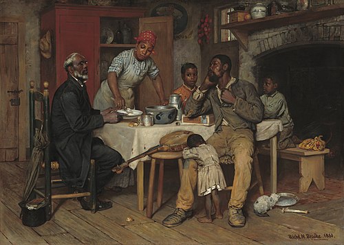 A Pastoral Visit, 1881, Richard Norris Brooke