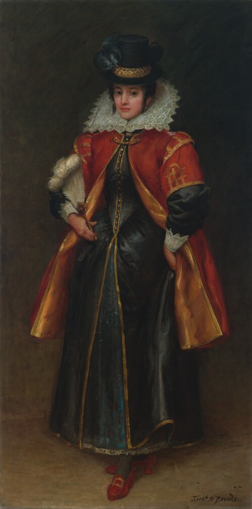 Pocahontas, 1889, Richard Norris Brooke