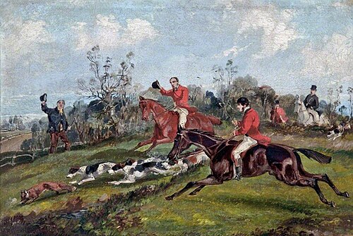 Fox-Hunt, the Death, , Samuel Henry Alken