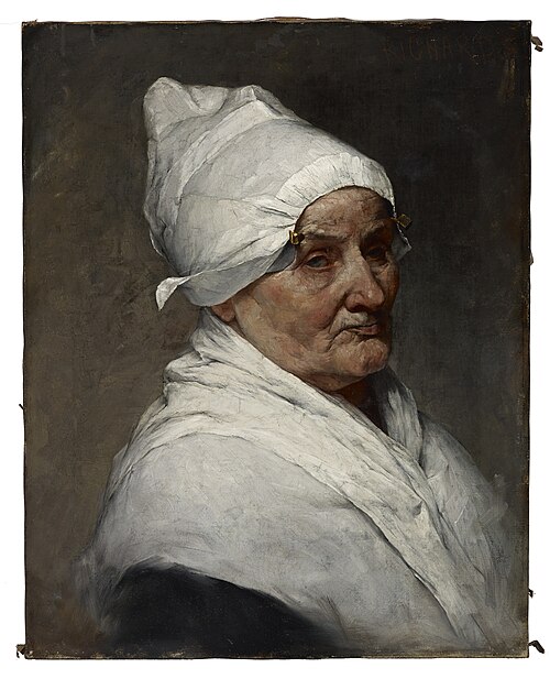 Old Peasant Woman, , Samuel G. Richards
