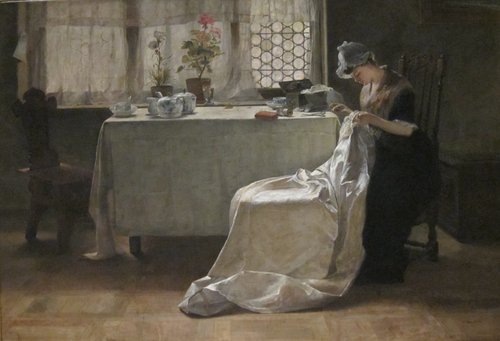 Blissful Hours, 1885, Samuel G. Richards