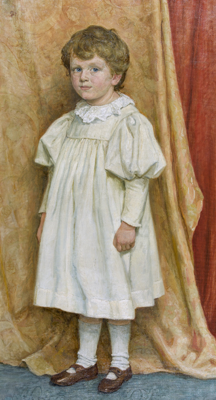 Bildnis der kleinen Katharina, 1898, Sigismund Righini