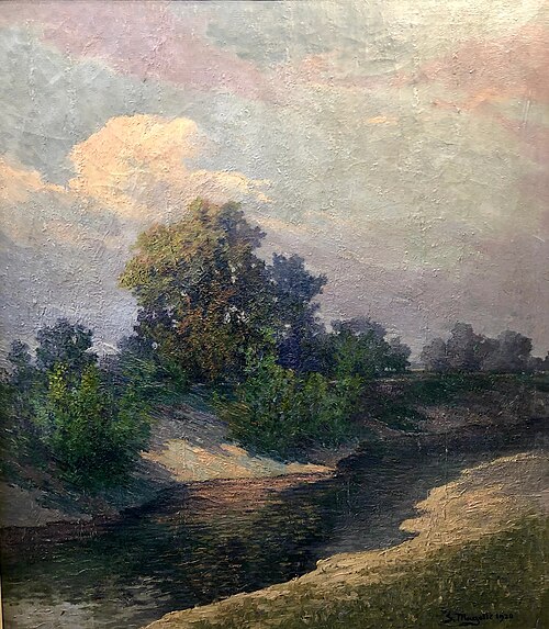 Ob Gradaščici, 1920, Srečko Magolič