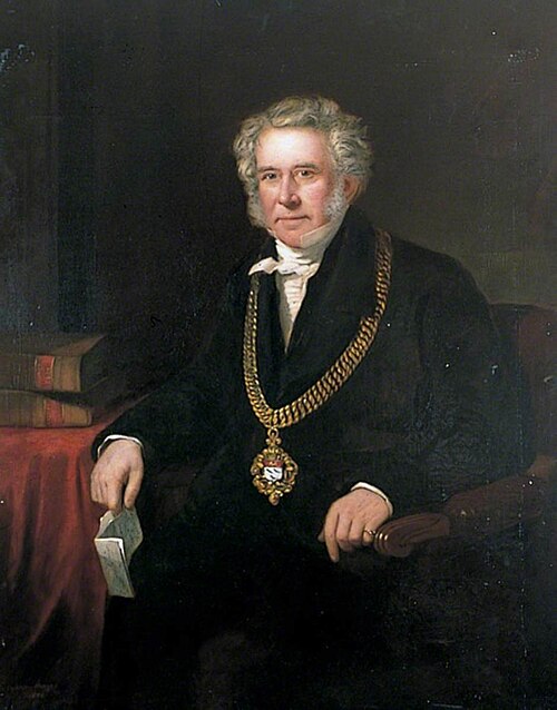 Henry Cooper, Mayor of Canterbury, 1856, Sydney Hodges