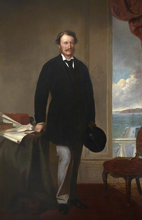 Sir Lawrence Palk (1818–1883), MP, , Sydney Hodges