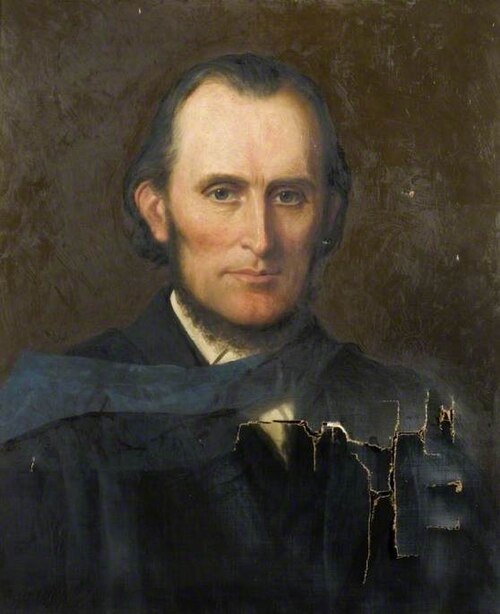 Reverend Henry Robert Reynolds, DD (1825–1896), President of Cheshunt College, 1882, Sydney Hodges