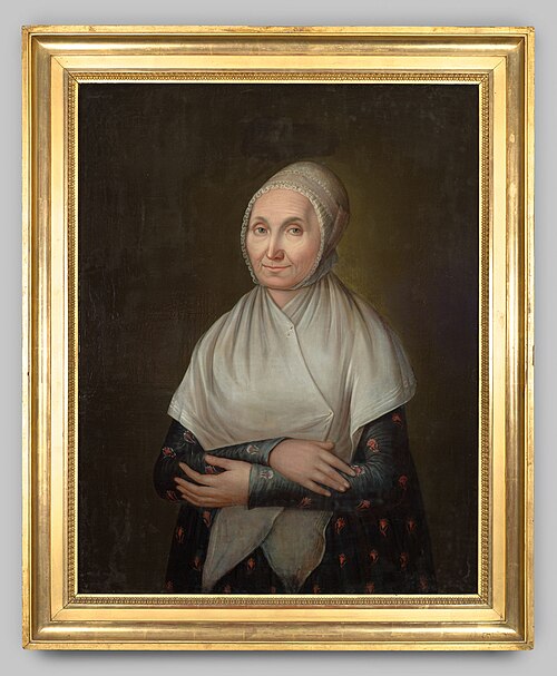 Portret van Johanna van Arnhem (1744-1830), 1807, Theodorus Bohres