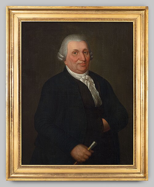 Portrait of Mattheus Lüps (1737-1807), 1807, Theodorus Bohres