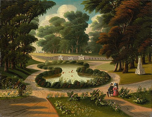 Mount Auburn Cemetery, 1850, Thomas Chambers