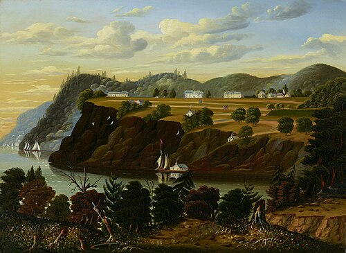 View of West Point, 1850, Thomas Chambers