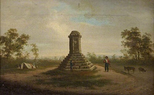 The White Cross, Hereford, 1800, Thomas Leeming