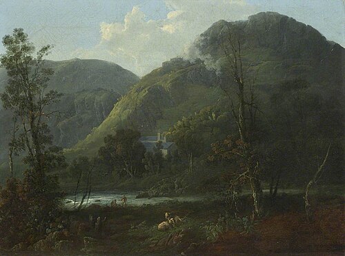 Rydal Hall, 1790, Thomas Sautelle Roberts