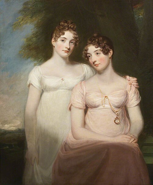 The Ainslie Sisters (Agnes and Margaret), 1808, Thomas Stewardson
