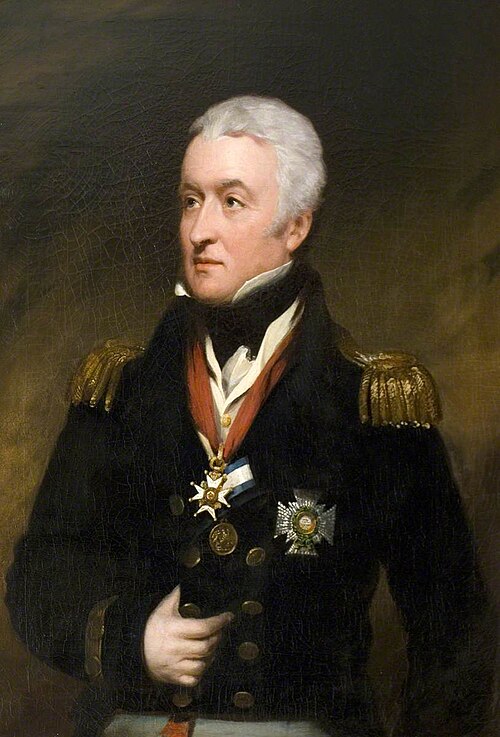Admiral Sir Pulteney Malcolm (1768–1838), 1819, Thomas Stewardson