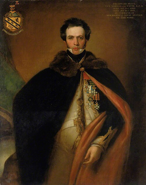 Captain Sir Edward Brace, circa 1769-1843, 1816, Thomas Stewardson