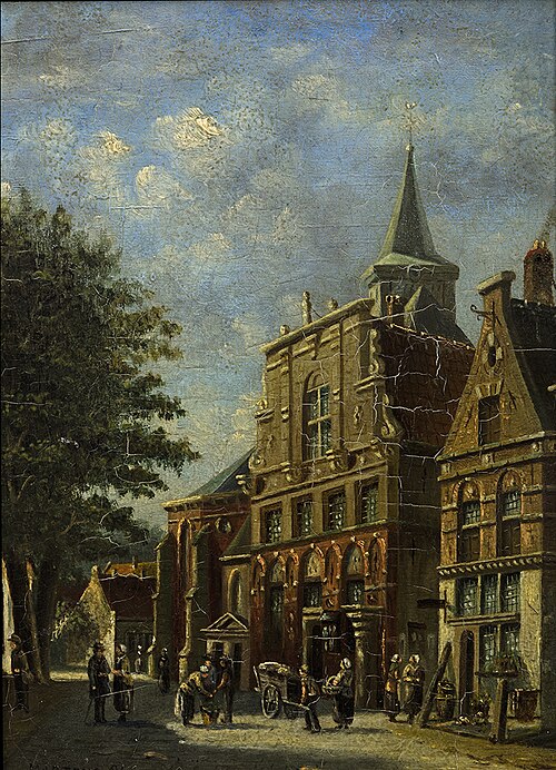 Straat, 1881, Willem Johannes Martens