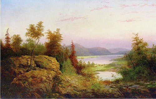 Autumn Landscape, 1850, William Charles Anthony Frerichs