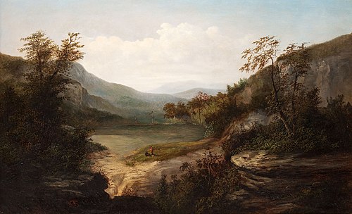 North Carolina Mountain Landscape, 1850, William Charles Anthony Frerichs