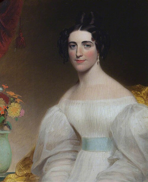 Cecilia Ann Windham, Mrs Henry Baring (1803-1874), 1833, William Edward West