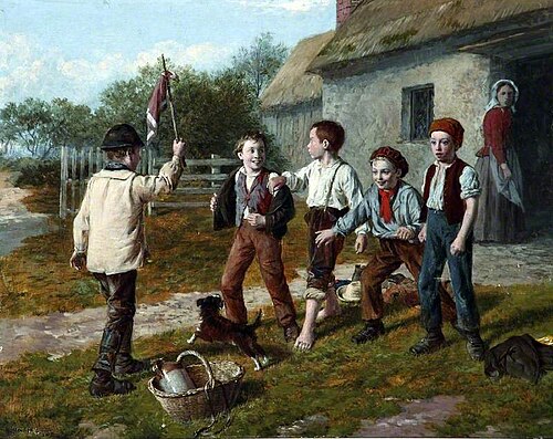 Starting a Race, 1858, William Hemsley