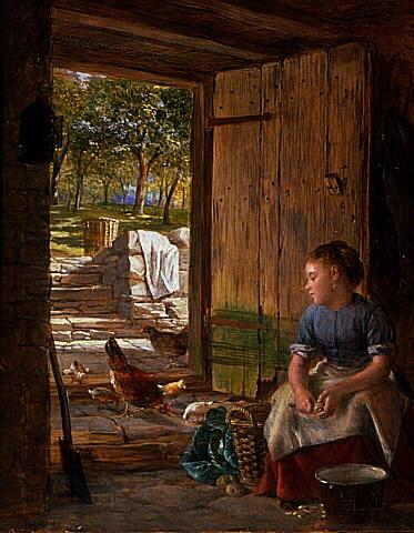 Feeding the chicks, , William Hemsley