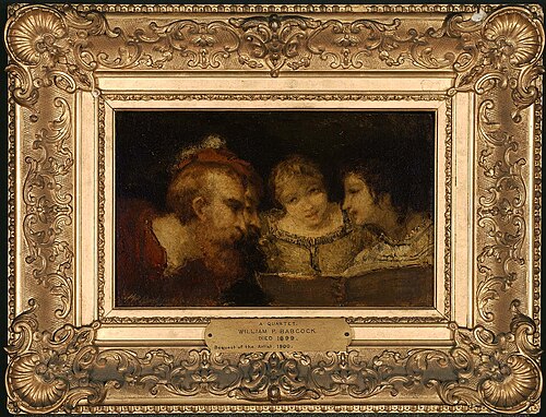 The Quartet, 1861, William Perkins Babcock