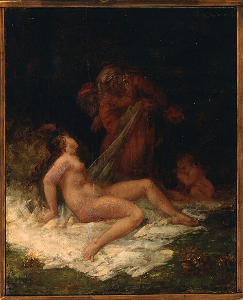 Susanna and the Elders, 1850, William Perkins Babcock