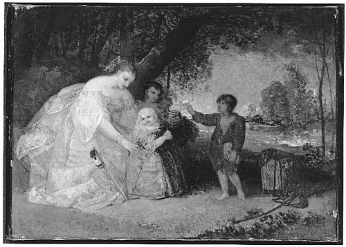 Landscape with Figures, 1860, William Perkins Babcock