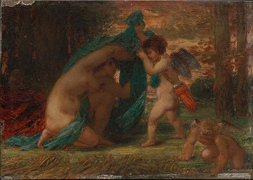 Classical Scene, 1852, William Perkins Babcock