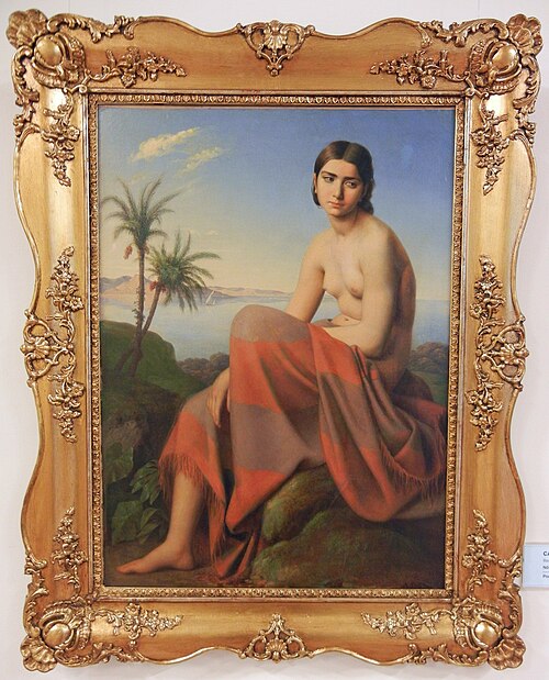 Portrait d'une femme, 1845, Canzi Ágost Elek
