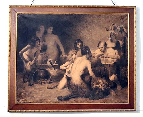 Satire et voyageurs, 1879, Émile-Louis Foubert