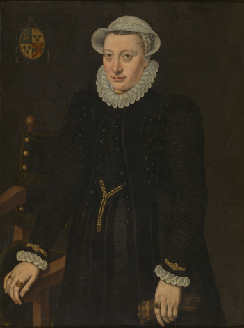 Portrait of Maria Gamels, 1562, Cornelis de Zeeuw