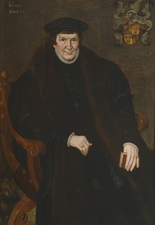 Portrait of an Unknown Gentleman (sometimes called 'Sir William Cordell'), 1565, Cornelis de Zeeuw
