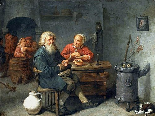 Dans une auberge., 1645, David Ryckaert
