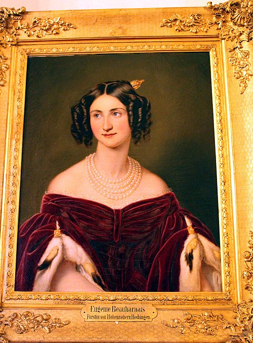 Retrato de Eugénia Beauharnais, 1900, Joseph Bernhardt