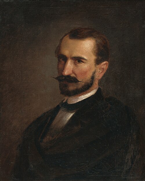 Self-Portrait, 1872, Vojtech Klimkovič