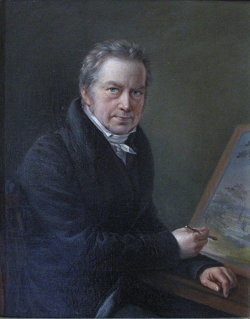 Bildnis Gabriel Ludwig Lory (1763-1840)., 1825, David Sulzer