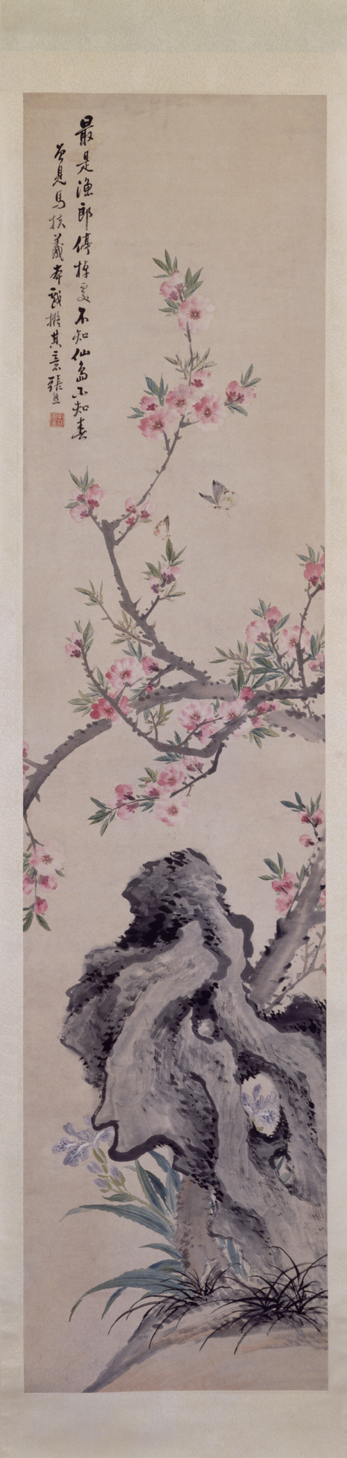 张熊四季花卉屏, , Zhang Xiong