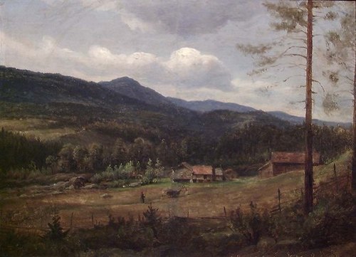 From Sandsvær, 1847, Gustav Adolph Mordt