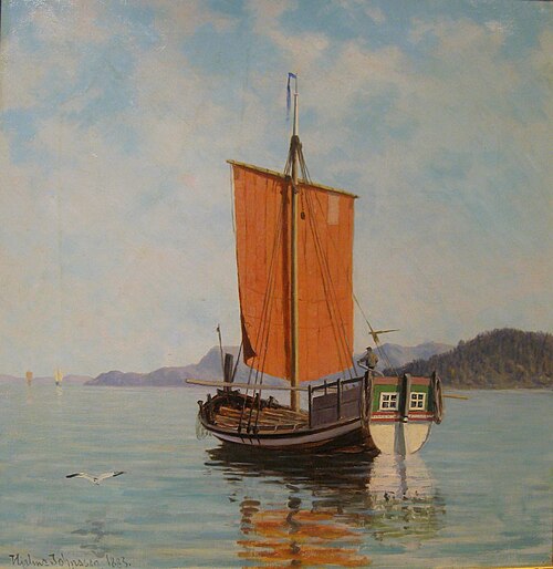 Svanen of Sogndal, 1883, Hjalmar Johnssen