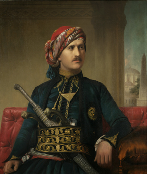 Turkish Courtier, 1848, Edward L. Mooney