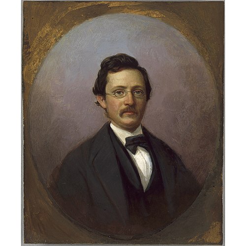 George Linen Self-portrait, 1844, George Linen