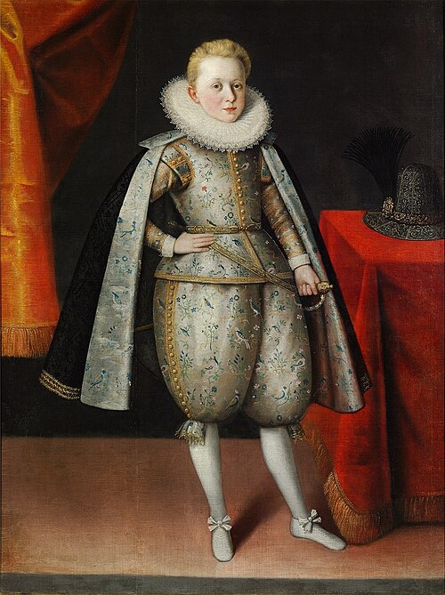 Portrait du prince Ladislas Sigismond Vasa., 1605, Jakob Troschel