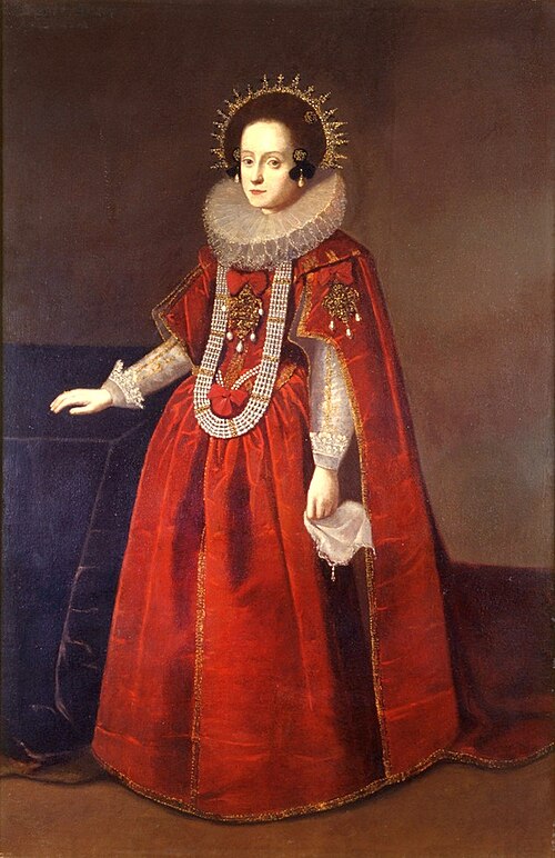 Portrait de la reine Constance de l'Autriche., 1620, Jakob Troschel