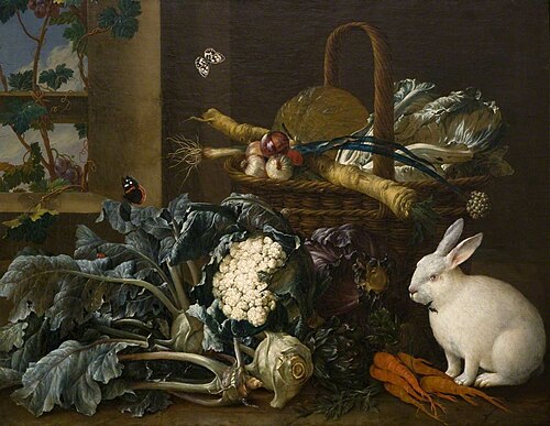 Still-life with Rabbit, , Johann Amandus Winck