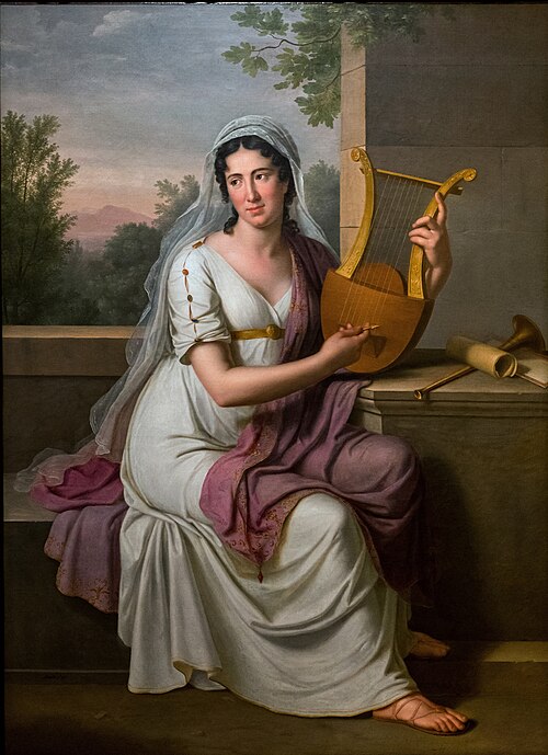 Ritratto della cantante Isabella Angela Colbran (1785-1845), 1817, Johann Heinrich Schmidt