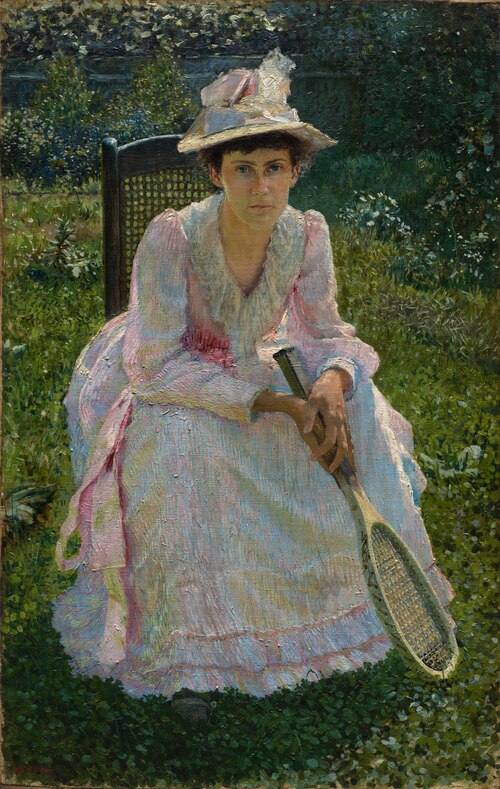 Mary Holland Bacher, 1891, Otto Henry Bacher